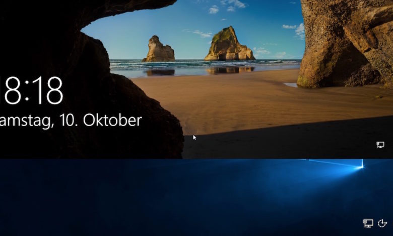 Windows 10 Lockscreen