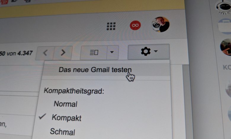 Gmail neue Funtkionen