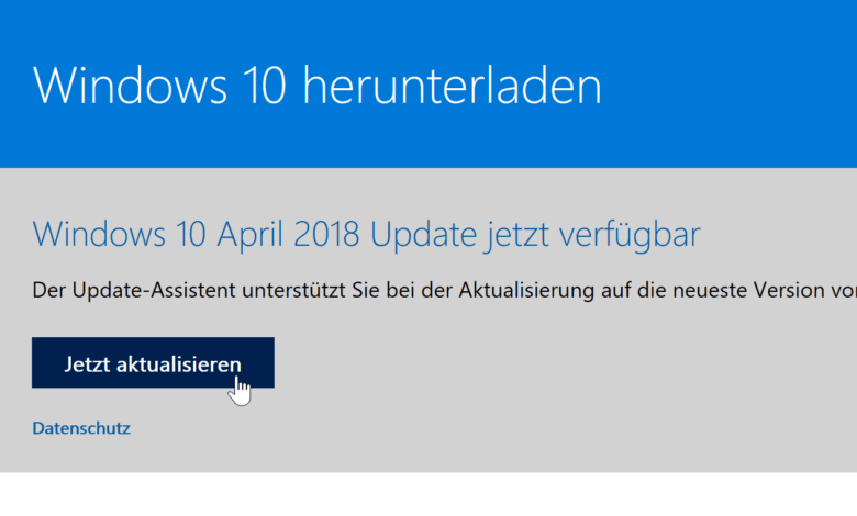 Windows 10 Update Download