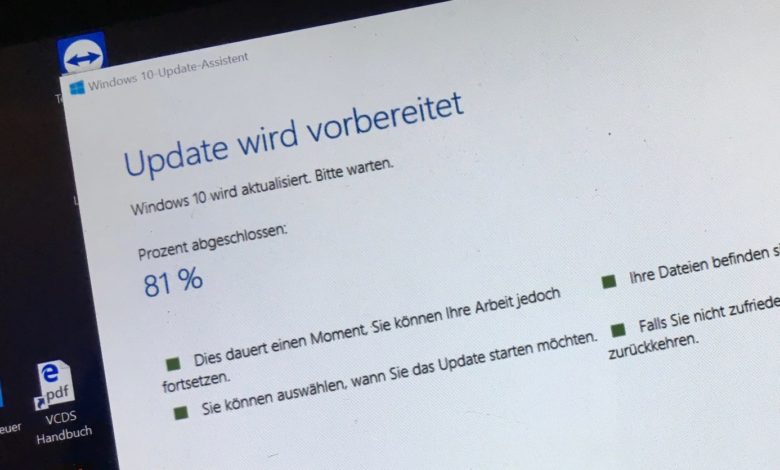 Jaja, das Windows-Update...