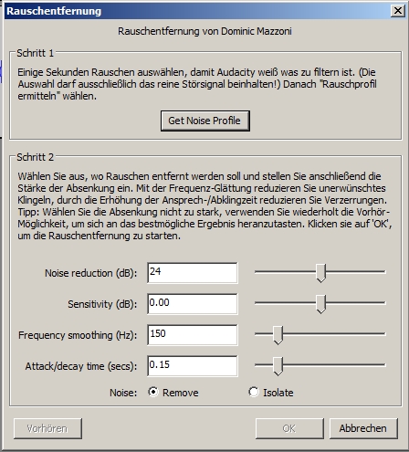 Audacity anleitung