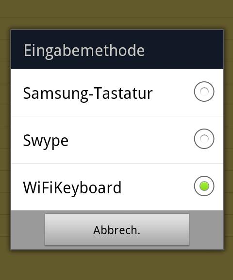 WiFiKeyboard