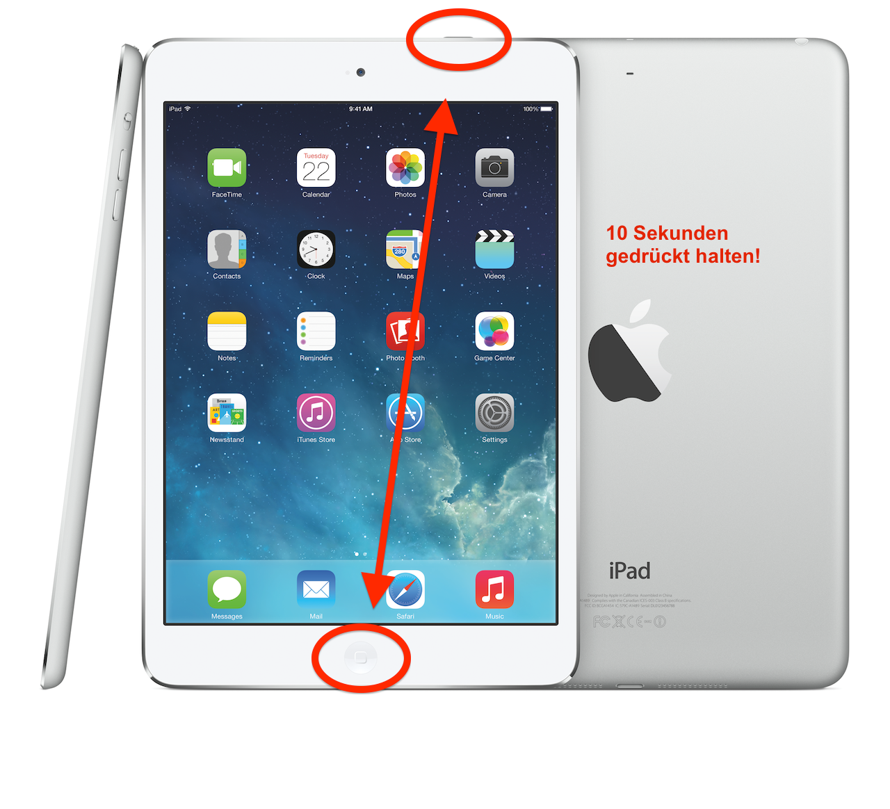 Nach Absturz: iPad- oder iPhone-Reset durchführen  Tutonaut.de