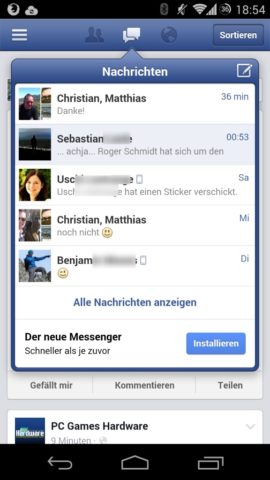 Tinfoil for Facebook ersetzt die Facebook-App unter Android komplett. Mit dabei ist auch die Möglichkeit, mit Euren Freunden Nachrichten zu schreiben
