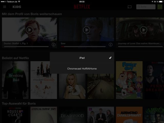 Die Mobil-Apps von Netflix hinterlassen einen guten Eindruck, wenn auch ein Offline-Modus leider fehlt