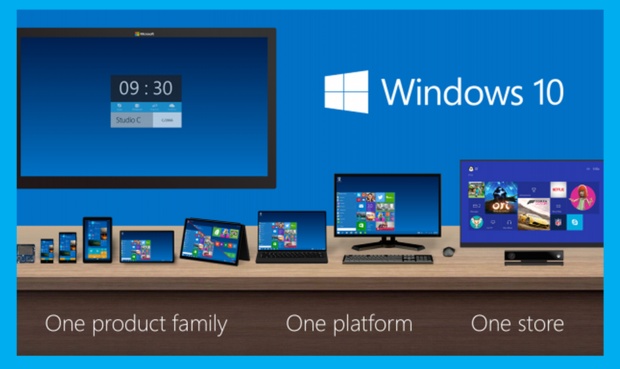 Windows 10 soll vom Mini-Rechner bis hin zur Xbox eine einheitliche Benutzererfahrung bieten [Bild: Microsoft]