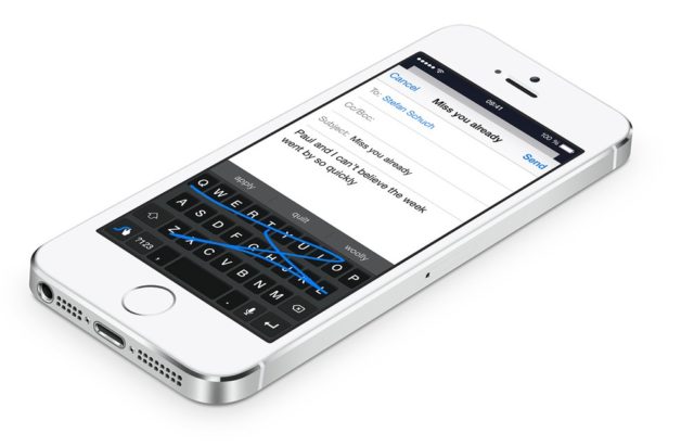 Apple bewirbt die Möglichkeit, alternative Tastaturen auf iPhone und Co. zu nutzen, aktiv auf der eigenen Homepag - zurecht, wie wir finden ;) (Bild: Apple)