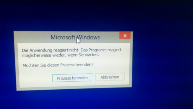 Windows Fehler