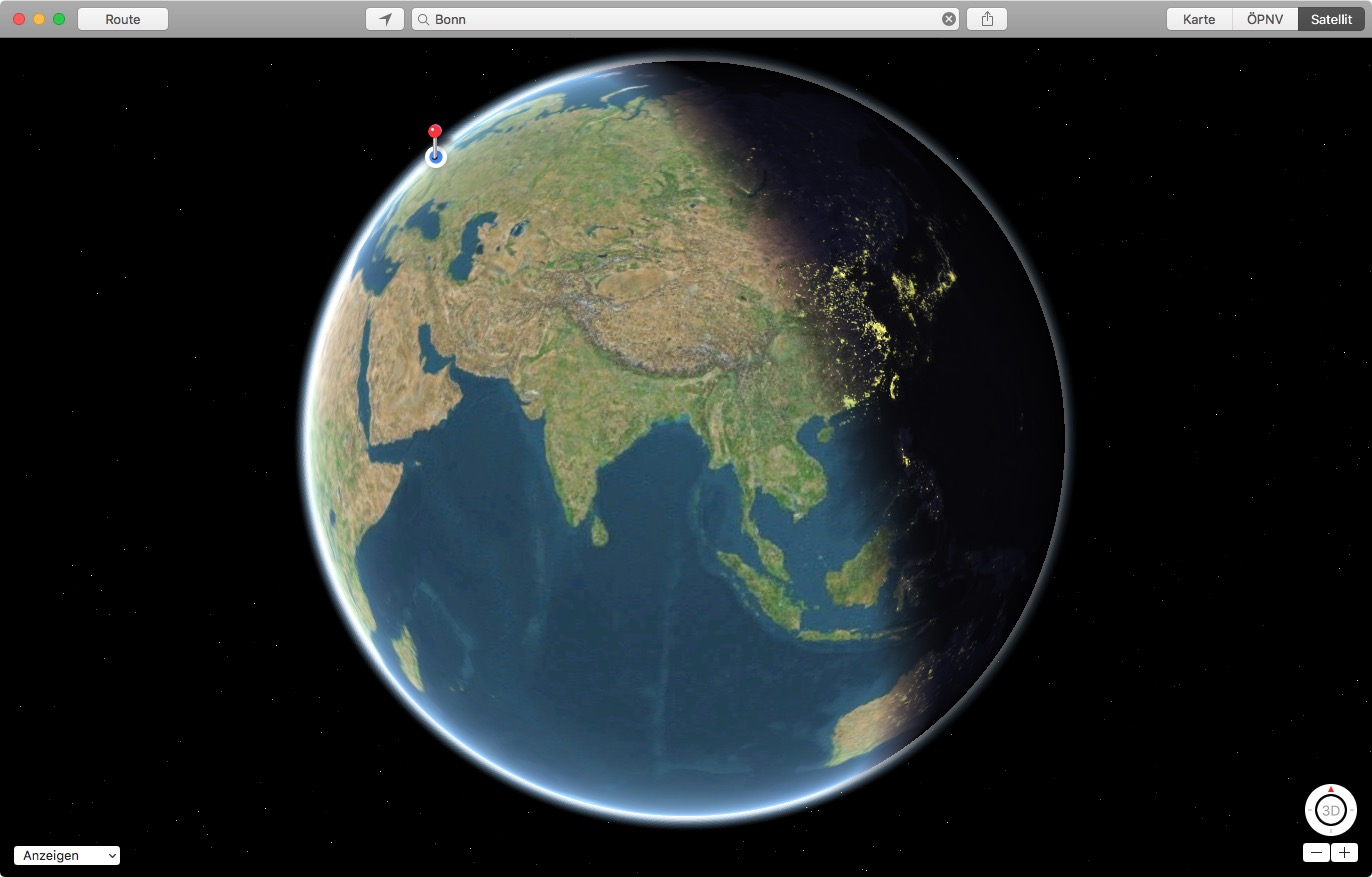 Apple-Maps-Sonnenstand
