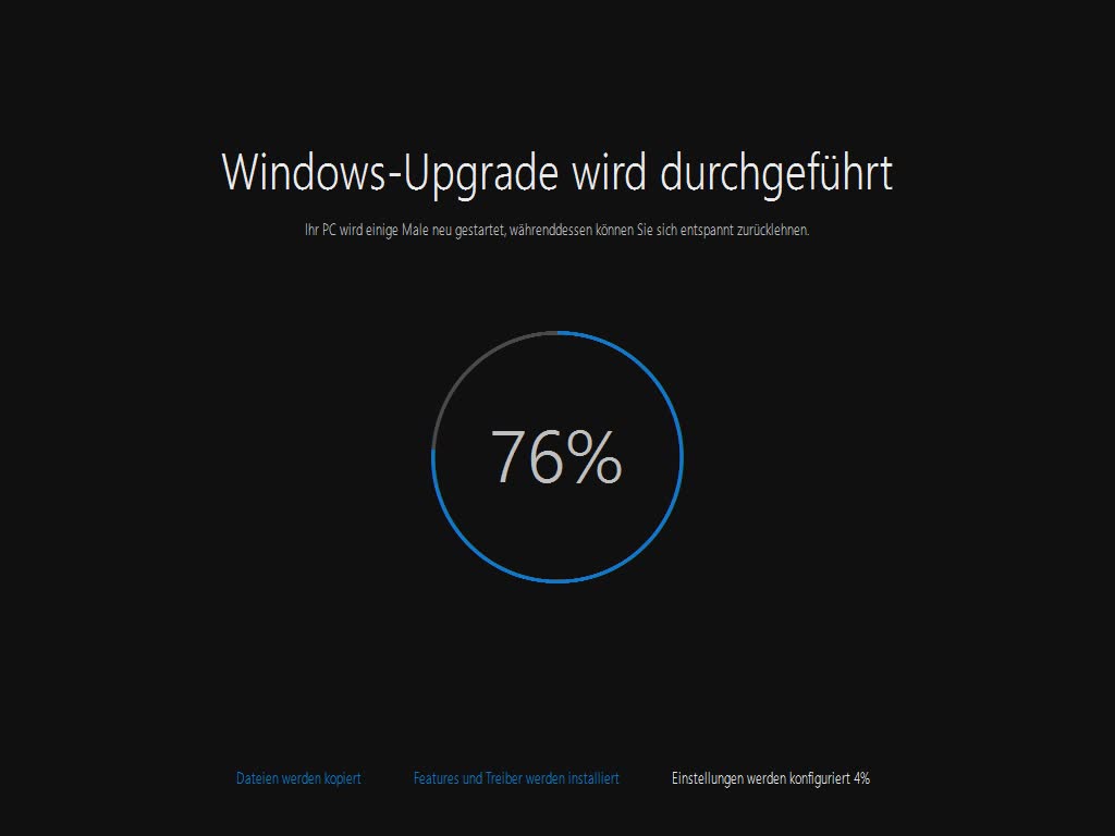 Windows 10-Upgrade
