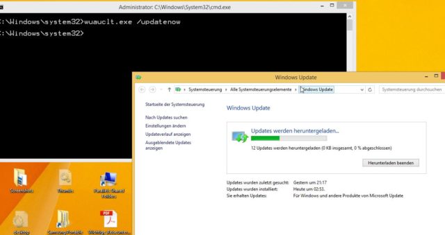 Windows 10 Download erzwingen