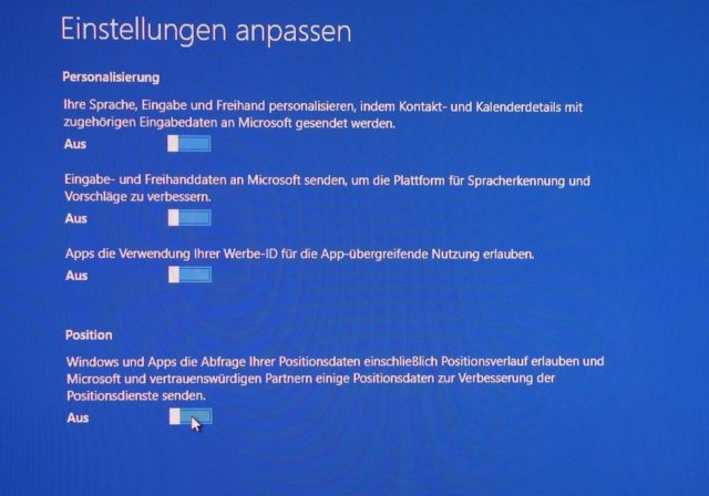 Windows 10 will erstaunlich viel über Euch wissen und es anderen verraten - zum Glück könnt Ihr das aber auch abschalten