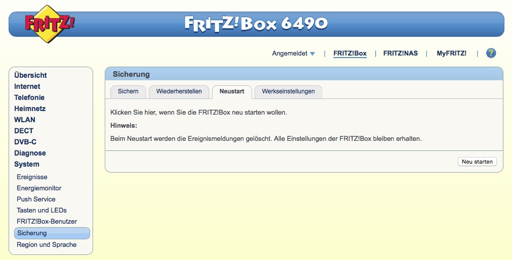 Fritzbox_neustart