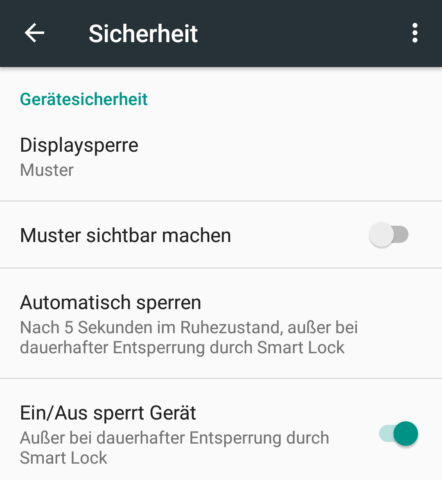 Android Sicherheit