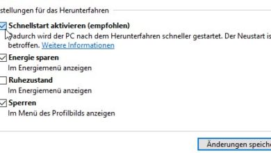 Windows 10 Schnellstart