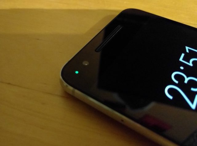 Nexus 6p Benachrichtigungs-LED