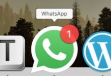 Praktisch: Per Dock-Icon und Meldung in der Taskleiste werdet Ihr über neue WhatsApp-Nachrichten informiert