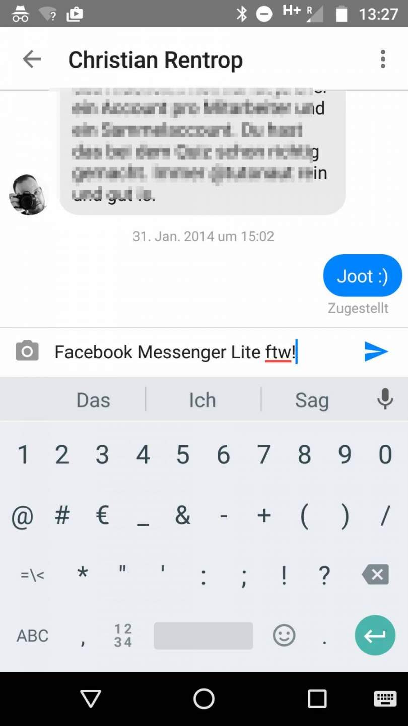 Facebook Messenger Lite Download und Installation des besseren