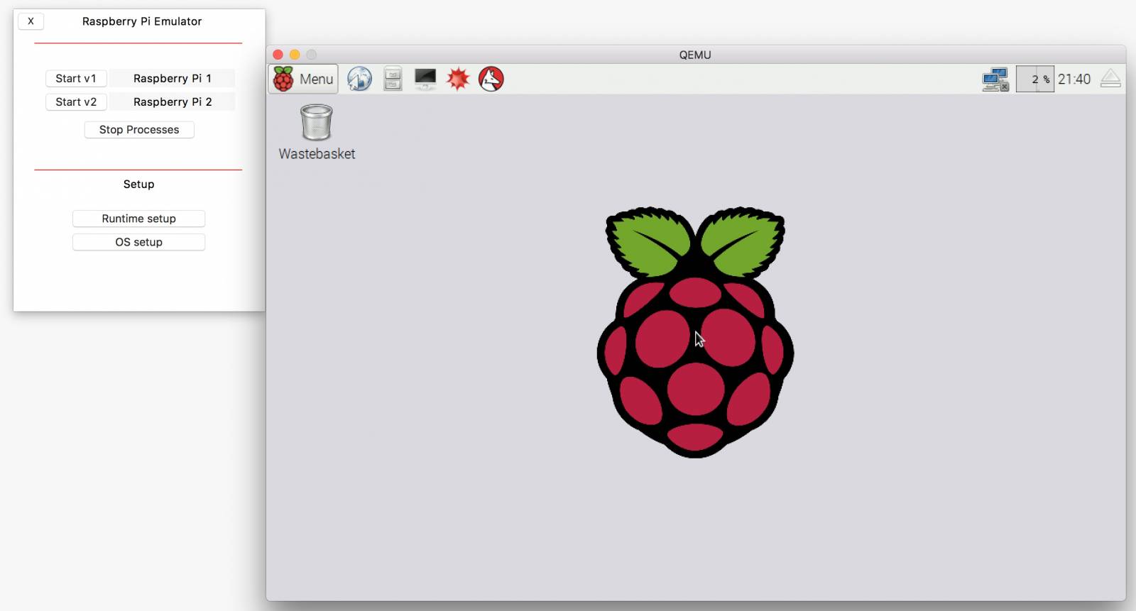 Raspiemu for macbook pro