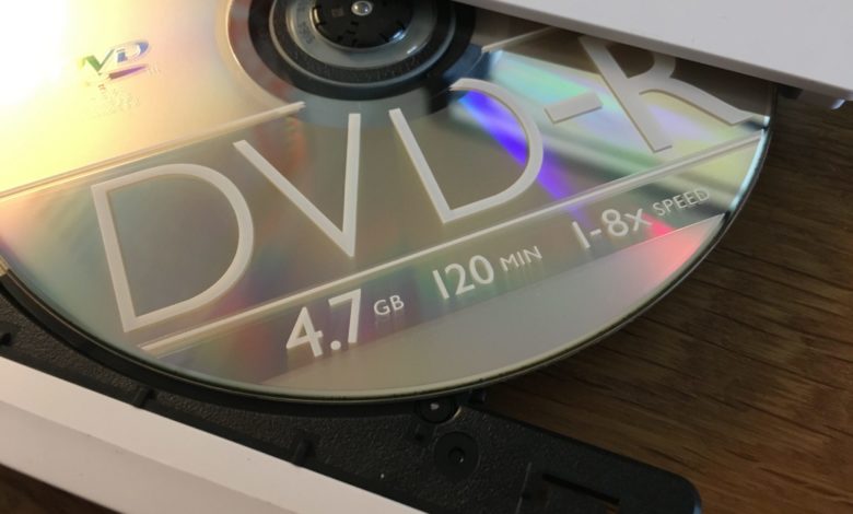 Manchmal braucht man sie dann doch: Die gute, alte DVD.