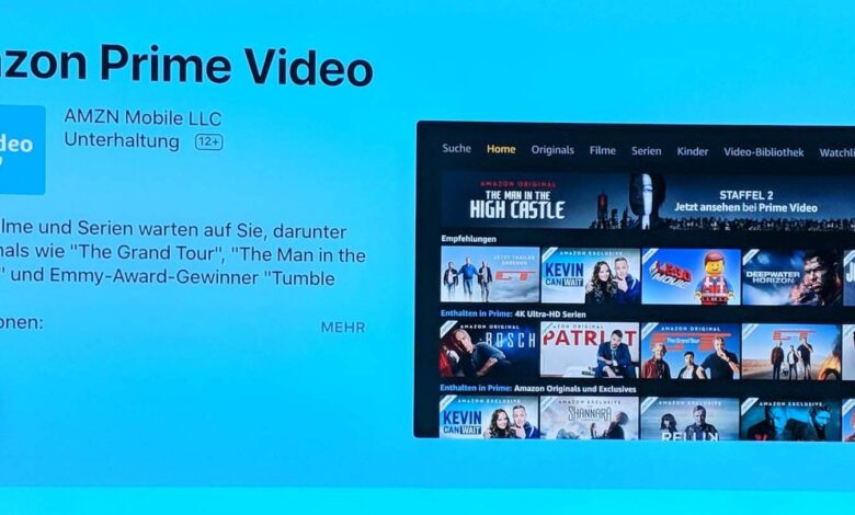 Apple TV 4 Prime Video App