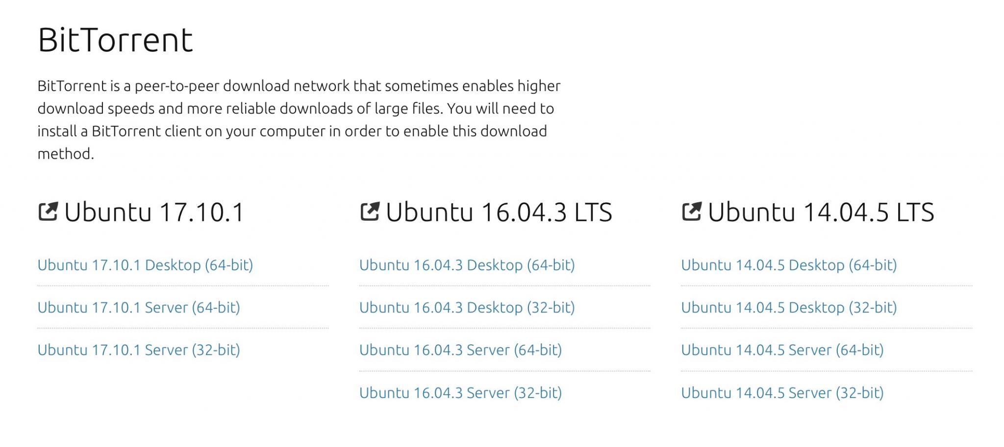 Große Files wie Linux-Distributionen laden über das Torrent-Netzwerk deutlich schneller als direkte Downloads.