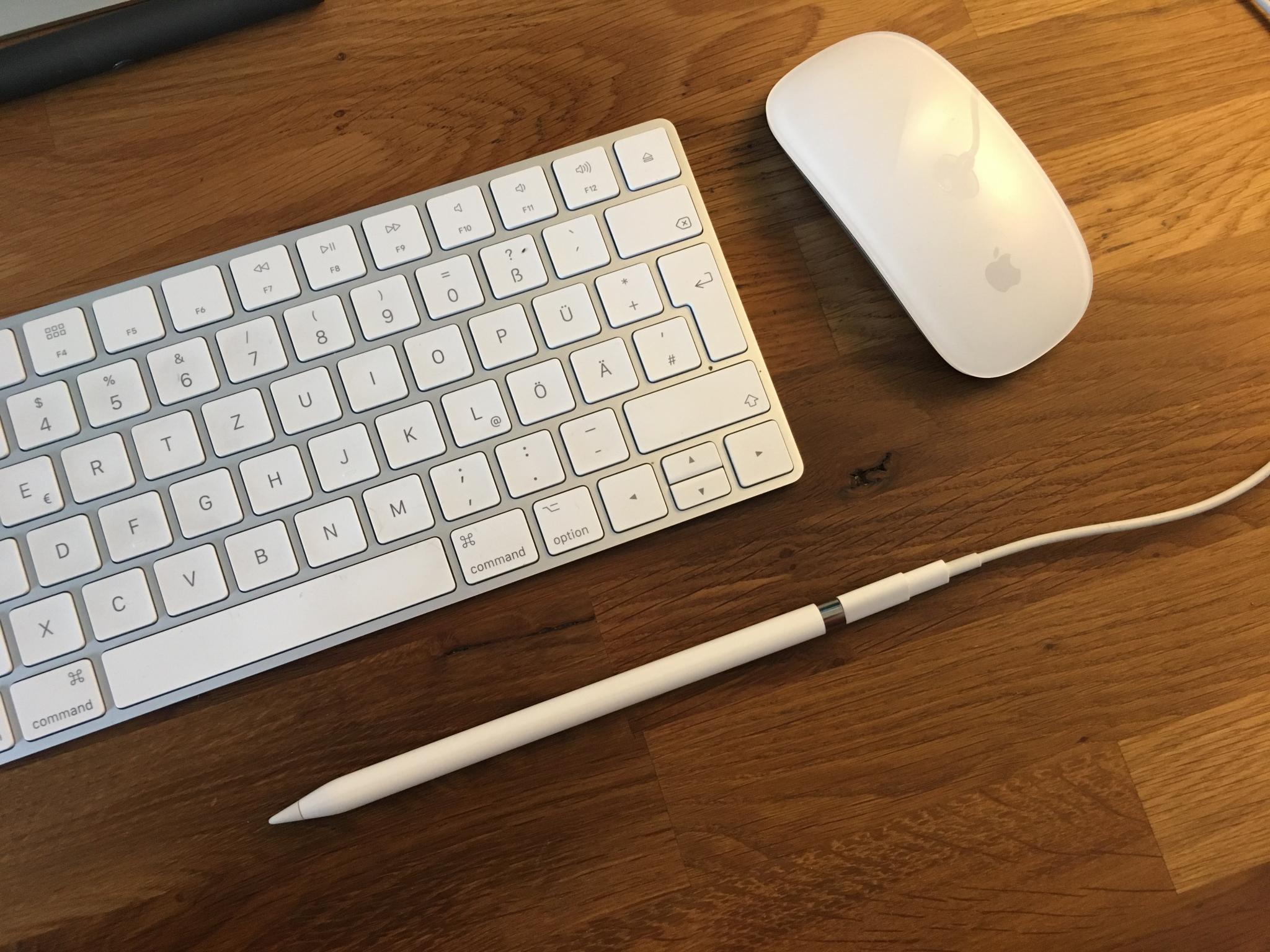 Apple Pencil am Mac: Das Koppeln ist ein Kinderspiel.