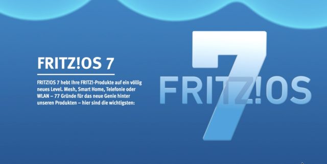 FritzOS 7 Update