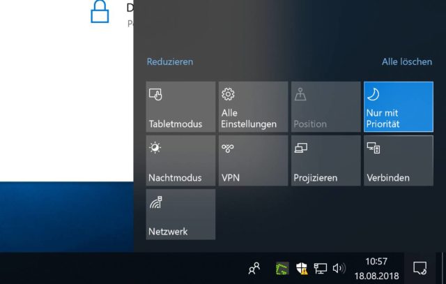 Windows 10 bitte nicht stören
