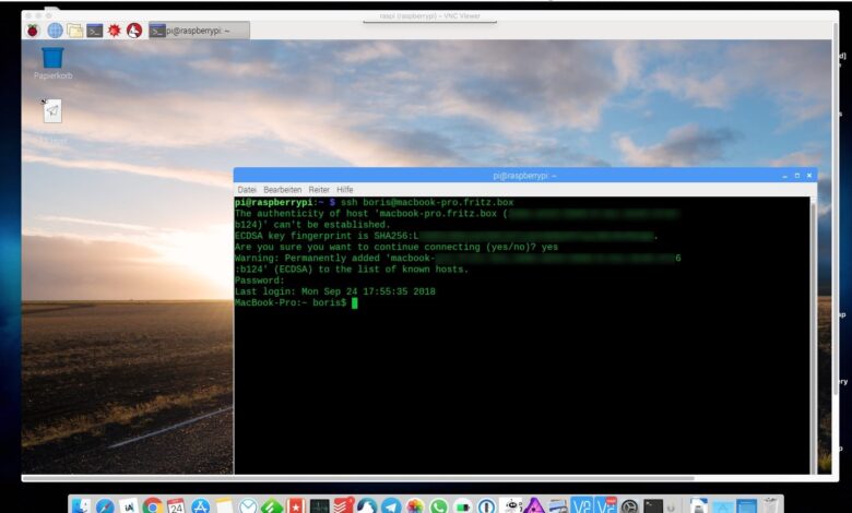 Raspberry Pi VNC Fernzugriff