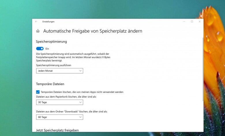 Windows 10 Temporare Dateien Automatisch Loschen Tutonaut De