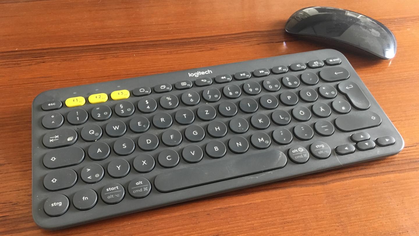 Logitech K380: Für mich das beste Keyboard.