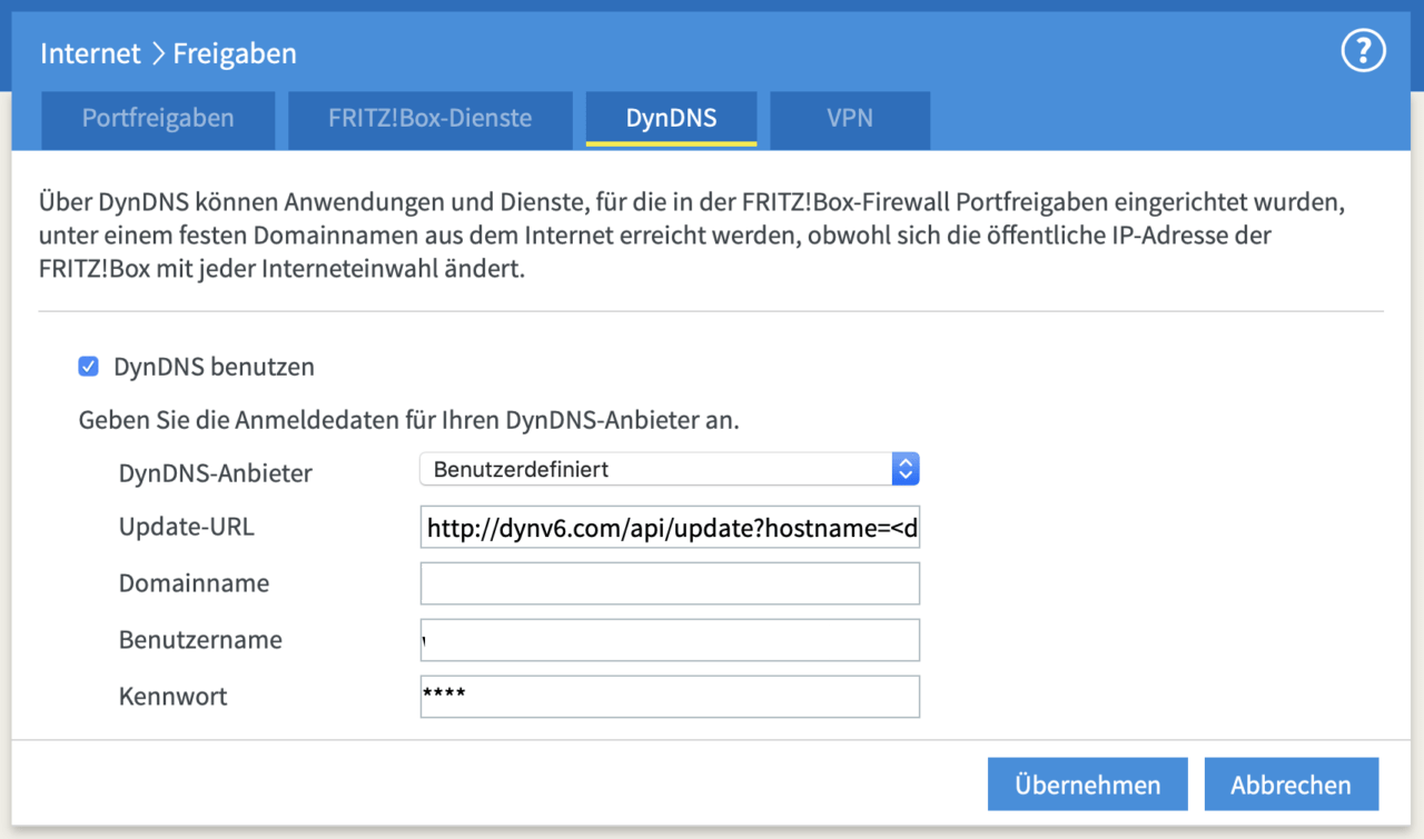 Dynv6: Gratis DynDNS-Dienst in der FritzBox einrichten | Tutonaut.de