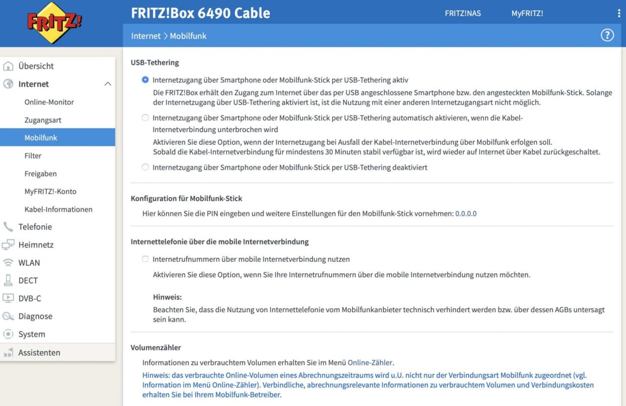 Anleitung FritzBox als LTERouter nutzen Tutonaut.de