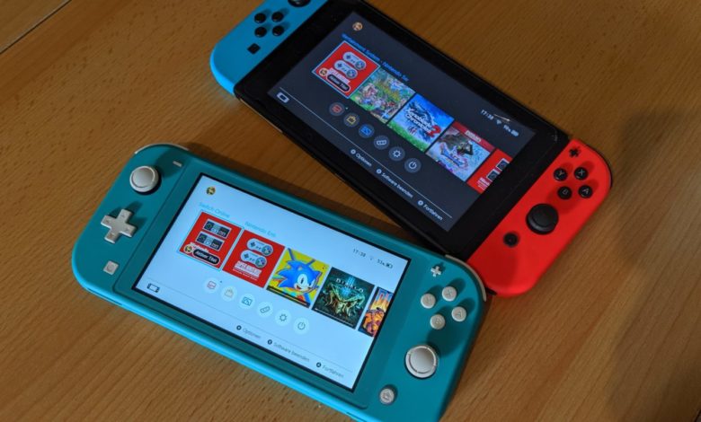 Nintendo Switch Lite und Switch