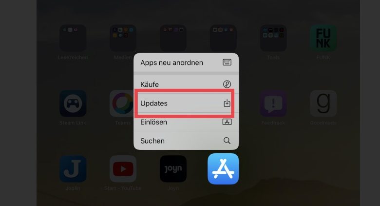 iOS 13 App-Updates Shortcut.jpeg 2019-10-22 12-58