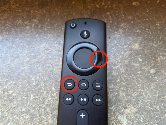Amazon Fire TV Remote Reset