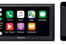 Ein CarPlay-Radio wie Sonys XAV-1000 kann in vielen Automodellen nachgerüstet werden (Bild: Sony)