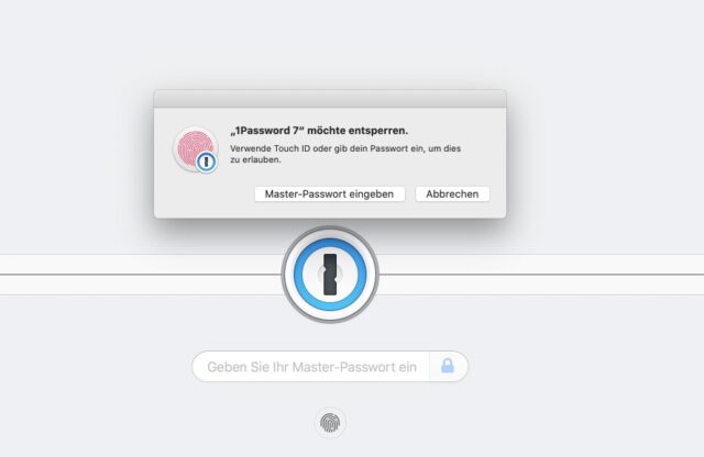 1Password Touch ID Apple Watch