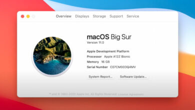 Der Mac läuft künftig mit ARM-Prozessoren (Bild: Apple WWDC 2020)