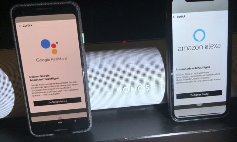 Sonos Arc Alexa Google einrichten