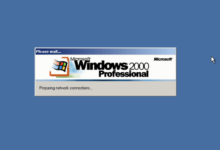 Windows 2000 im Browser.