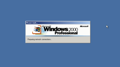 Windows 2000 im Browser.