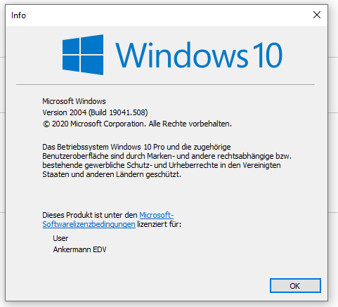 windows 10 versionsinfo