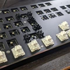 mechanische tastatur foto vom schaltertausch