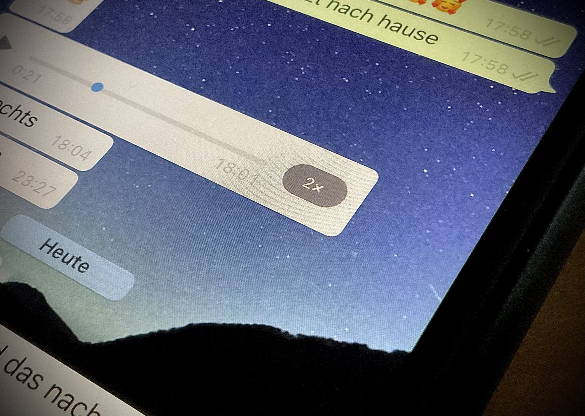 Beim Abspielen Von Sprachnachrichten Kommt Klingelton WhatsApp: Sprachnachrichten schneller abspielen | Tutonaut