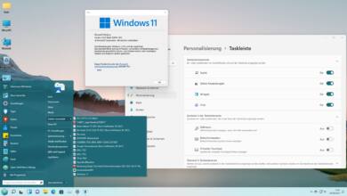 Windows 11 klassisches Startmenü