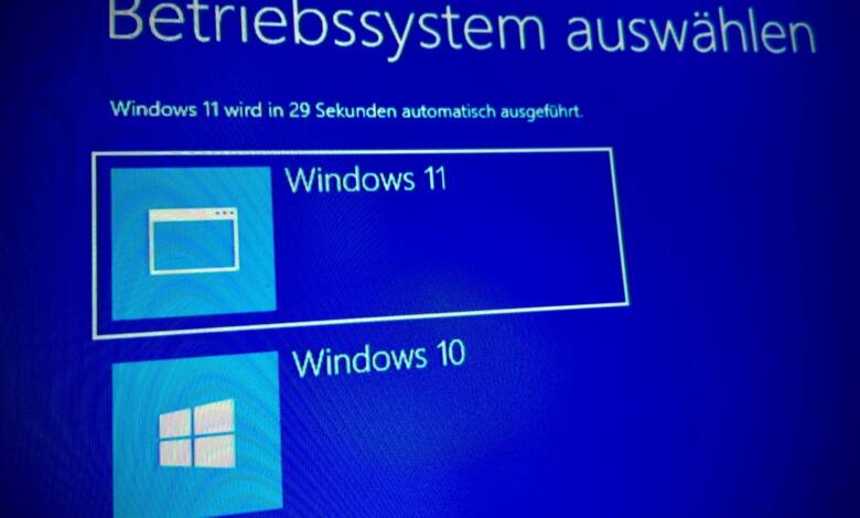 Windows 11 und Windows 10 Dual Boot einrichten