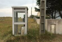 Eine gute, alte (und kaputte) Telefonzelle in Frankreich (Foto: Christian Rentrop)