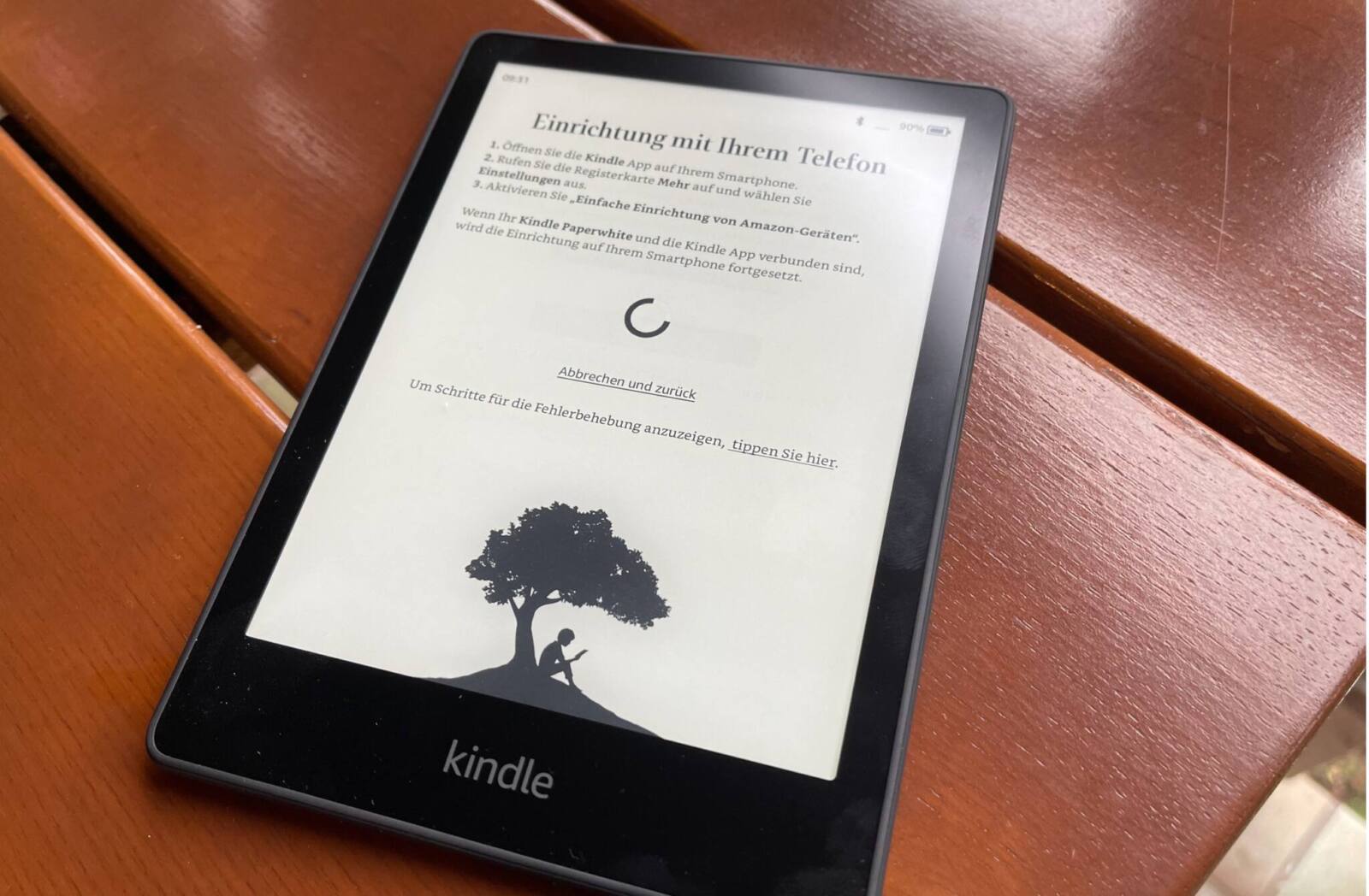 Amazon Kindle via Smartphone einrichten Tutonaut